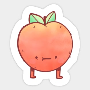 Awkward fruit Sticker